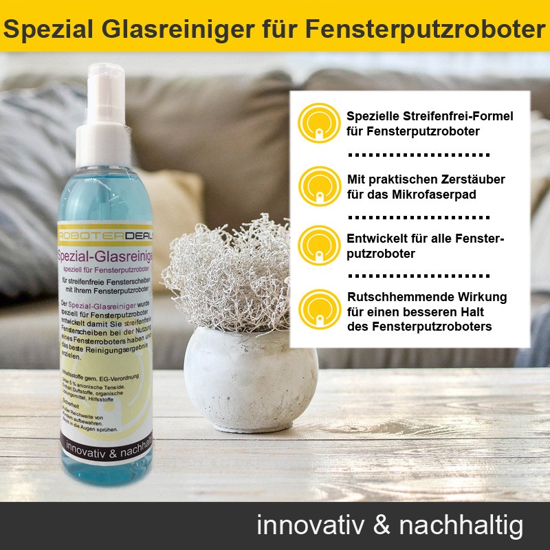 Reinigungslösung Glasreiniger 2 Stück für Ecovacs Winbot W1 PRO kaufen