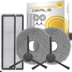 Zubehör Set, Ersatzteile Kit für Dreame L10s Plus (1x Hauptbürste, 2x Filter, 2x Pad, 2x Seitenbürste)